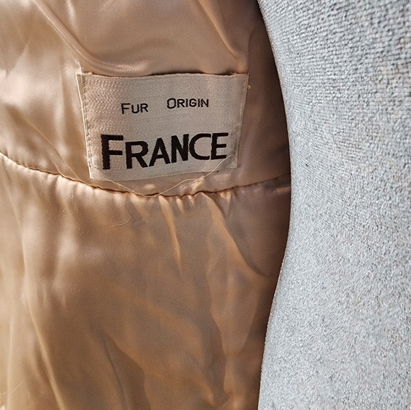 French Rabbit Fur Jackiet. - Picture 6 of 7